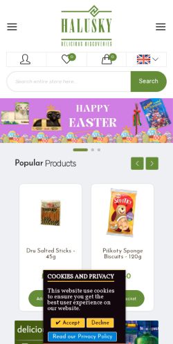 Mobile page screenshot