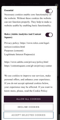 Mobile page screenshot