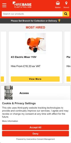 Mobile page screenshot