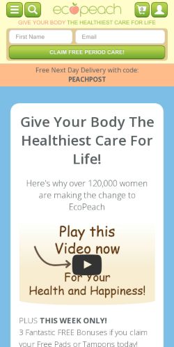 Mobile page screenshot