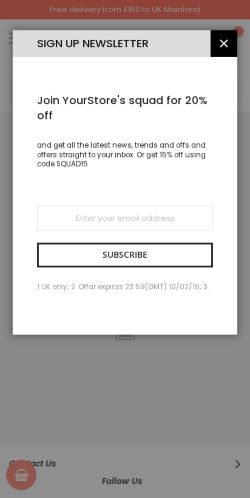 Mobile page screenshot