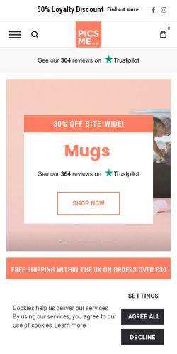 Mobile page screenshot