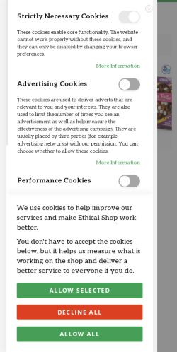 Mobile page screenshot