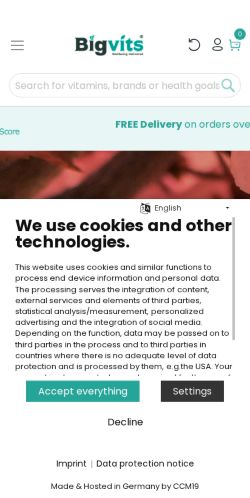 Mobile page screenshot