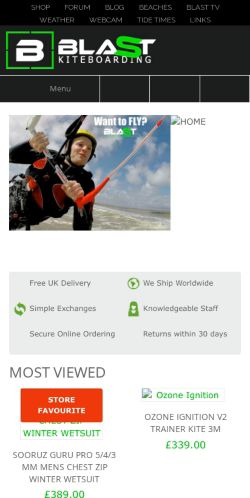 Mobile page screenshot
