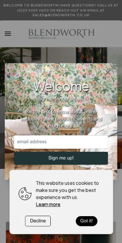 Mobile page screenshot