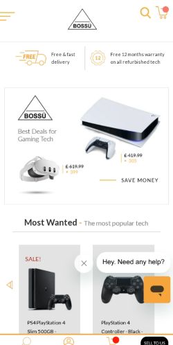 Mobile page screenshot