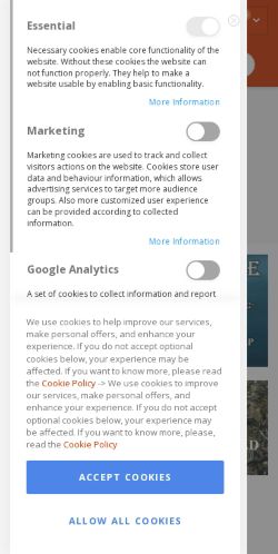 Mobile page screenshot