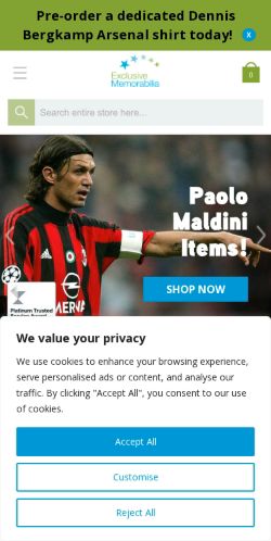 Mobile page screenshot