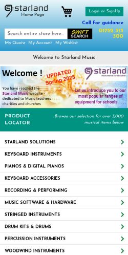 Mobile page screenshot