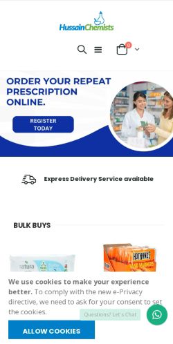 Mobile page screenshot