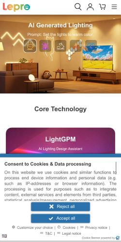Mobile page screenshot