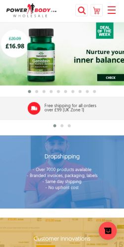 Mobile page screenshot