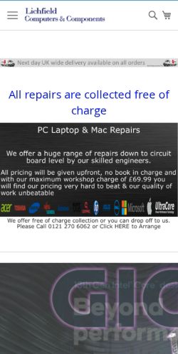 Mobile page screenshot