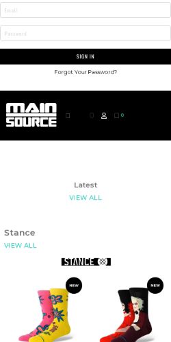 Mobile page screenshot