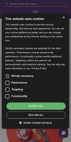 Mobile page screenshot
