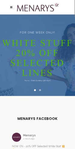 Mobile page screenshot
