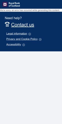 Mobile page screenshot