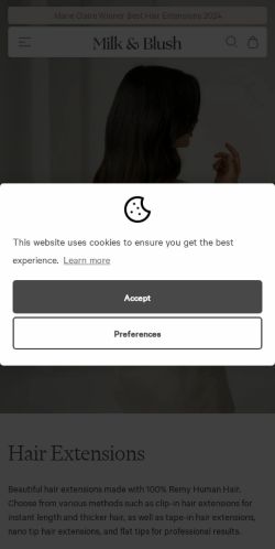 Mobile page screenshot