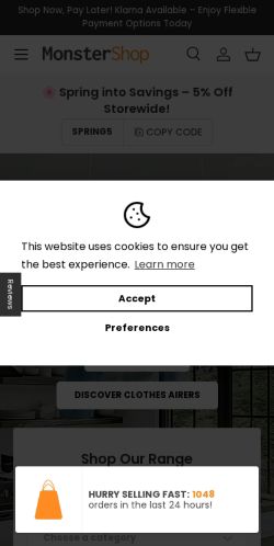 Mobile page screenshot