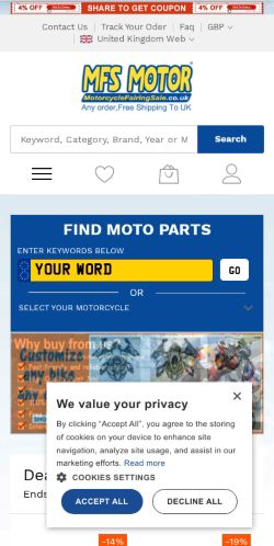 Mobile page screenshot