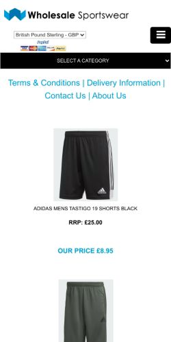 Mobile page screenshot