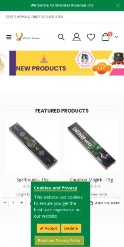 Mobile page screenshot