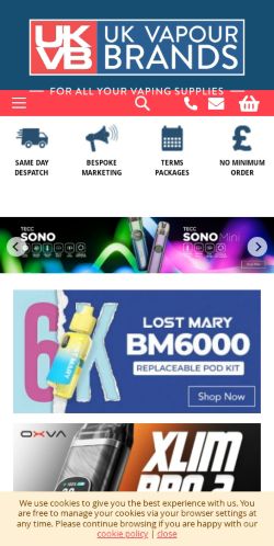 Mobile page screenshot