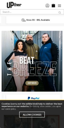 Mobile page screenshot