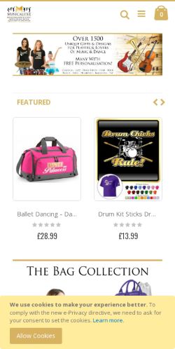 Mobile page screenshot