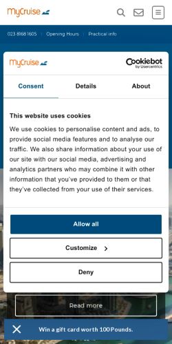 Mobile page screenshot