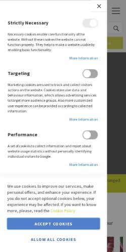 Mobile page screenshot