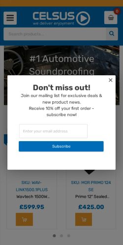 Mobile page screenshot