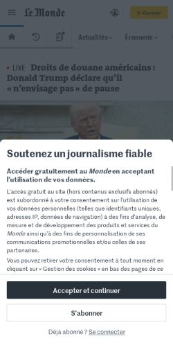 Mobile page screenshot