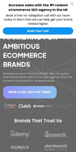 Mobile page screenshot