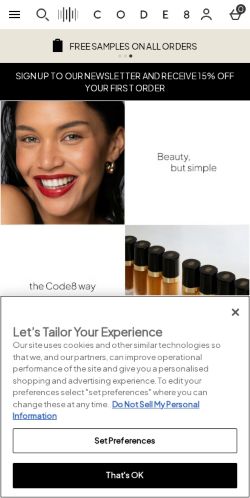Mobile page screenshot