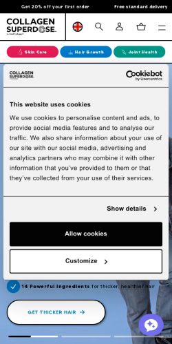 Mobile page screenshot