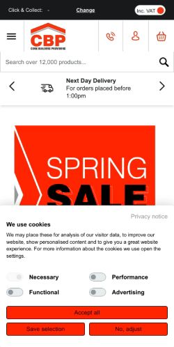 Mobile page screenshot