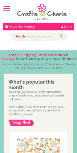 Mobile page screenshot