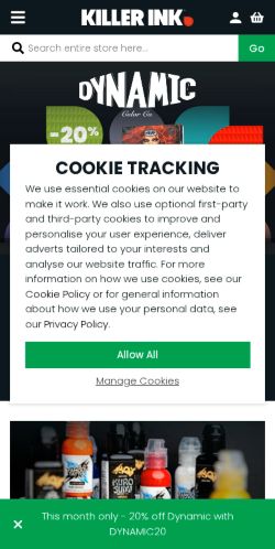 Mobile page screenshot