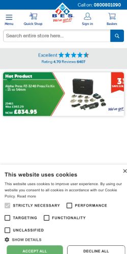 Mobile page screenshot
