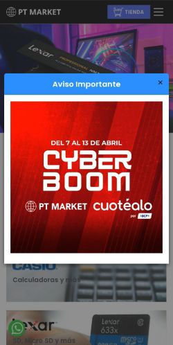 Mobile page screenshot