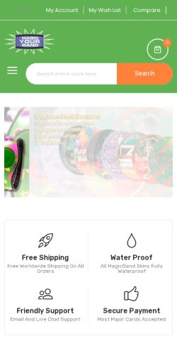 Mobile page screenshot