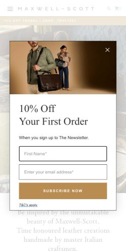 Mobile page screenshot