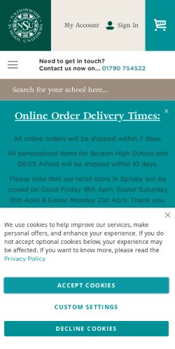 Mobile page screenshot