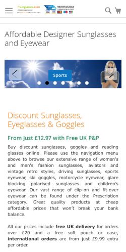 Mobile page screenshot