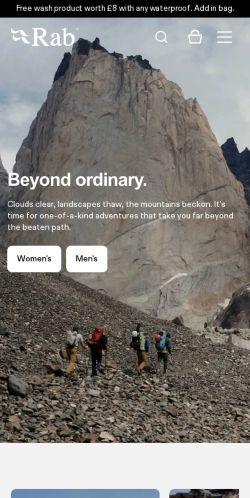 Mobile page screenshot