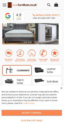 Mobile page screenshot
