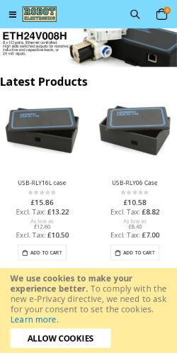 Mobile page screenshot