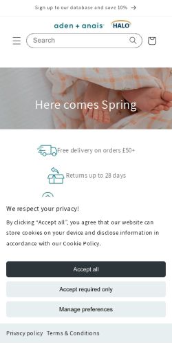 Mobile page screenshot